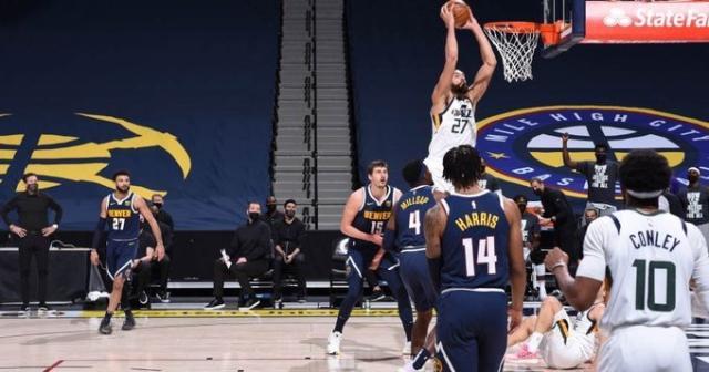 世界杯晋级规则说明-复仇掘金豪取5连胜 戈贝尔：我们比去年更强了